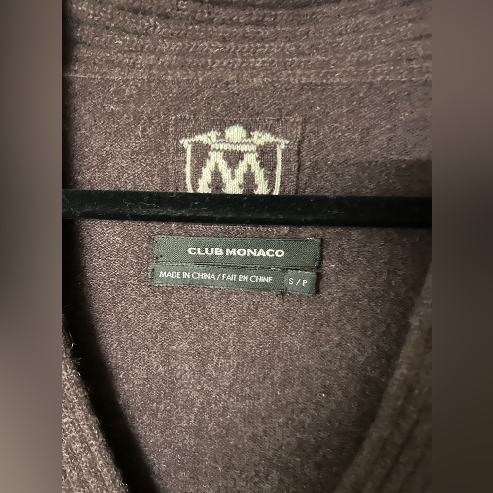 Women’s Club Monaco Plum Cashmere Sweater size S - Picture 4 of 6